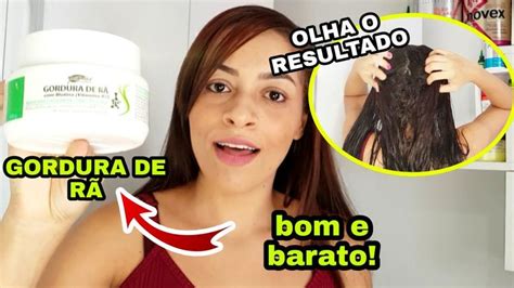 Resenha Gordura De R No Cabelo M Scara Reconstrutora