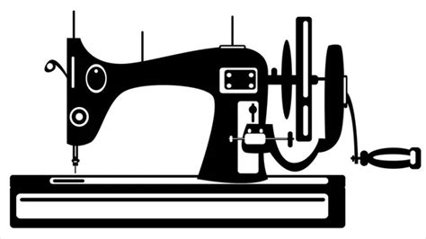 Flat Icon Sewing Machine Fabric Stock Vector Image By ©creativestall 183945076