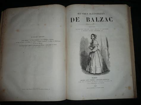 22 Oeuvres Illustrées De Balzac Notamment Par Daumier Johannot