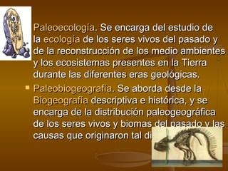 Paleontologia Ppt