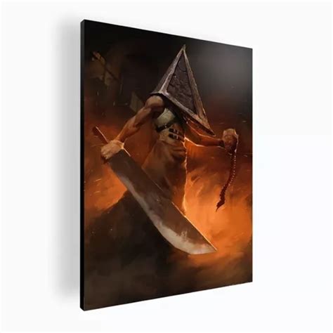 Cuadro Moderno Decorativo Poster Pyramid Head X Mdf Cuotas Sin