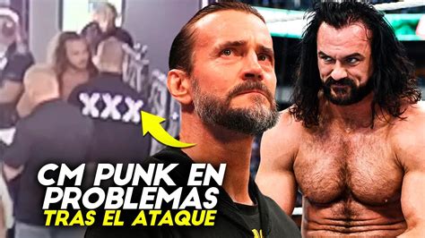 CM PUNK BRUTAL GOLPE EN AEW DREW MCINTYRE NO RENUEVA CON WWE ROMAN