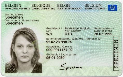 Belgian Identity Card For Sale Best Quality At Continental Docs