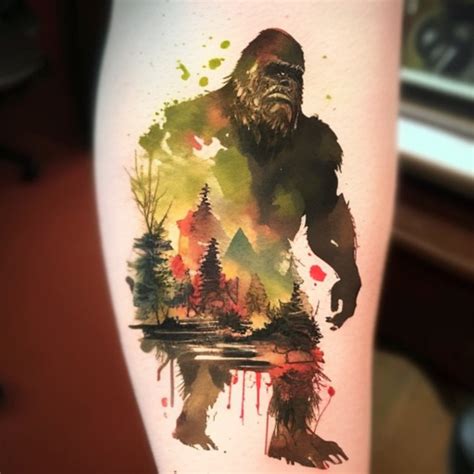 52 Sasquatch Tattoo Ideas - TattooClue.com