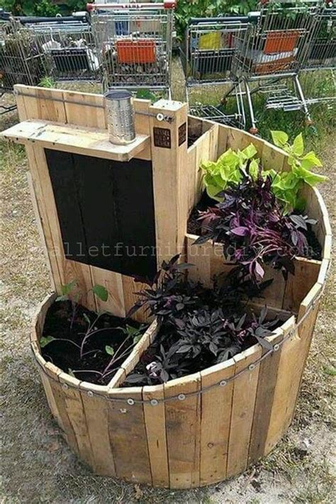 11 Diy Pallet Planters Design Pallet Garden Box Pallets Garden