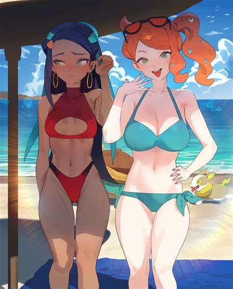 Nessa And Sonia Pokémon Sword And Shield Know Your Meme