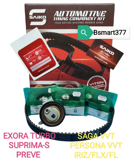 Proton Timing Belt Kit Set Saga Vvt Persona Vvt Saga Flx Saga Fl Saga