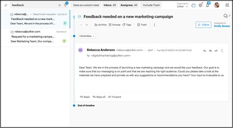 Search | Zoho TeamInbox