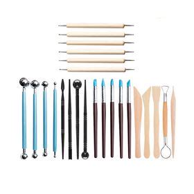 Art Pottery Clay Tool Carving Knife DIY Pottery Carving Tool -23 Sets ...