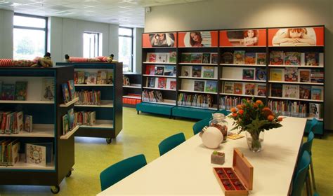 Inrichting Van ‘de Bibliotheek Op School‘ Gevestigd In Nieuw