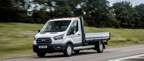 Ford E Transit Chassis Cab Electric Tipper And Dropside Van Ford Uk