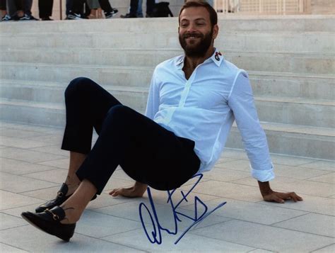 Autografo Di Alessandro Borghi Attore Suburra E Diavoli Fotografia