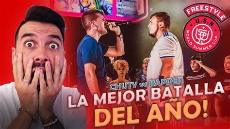 LA MEJOR BATALLA DEL AÑO REACCIÓN RAPDER vs CHUTY USN WORLD