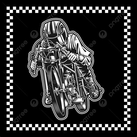 Motorcycle Race Vector Hd PNG Images Motorcycle Racing Vector Hand