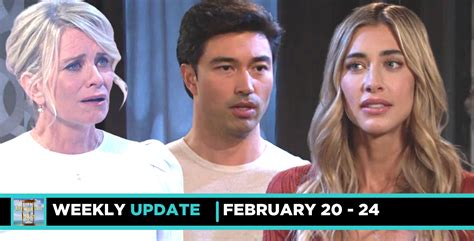 Days Spoilers Weekly Update Shocking News A Shocking Proposal