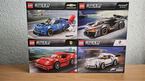 Rare Retired Bundle Deal Brand New Lego Speed Champions Sets