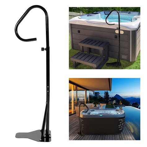 Kojem 57 Inch 600 Lbs Universal Hot Tub Handrail Bathtub Spa Side Rail Spa Step Bath Tub Grab