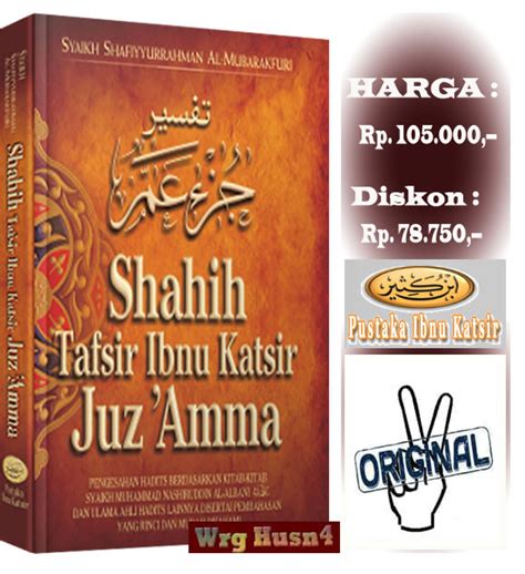 Buku Shahih Tafsir Ibnu Katsir Juz Amma Lazada Indonesia