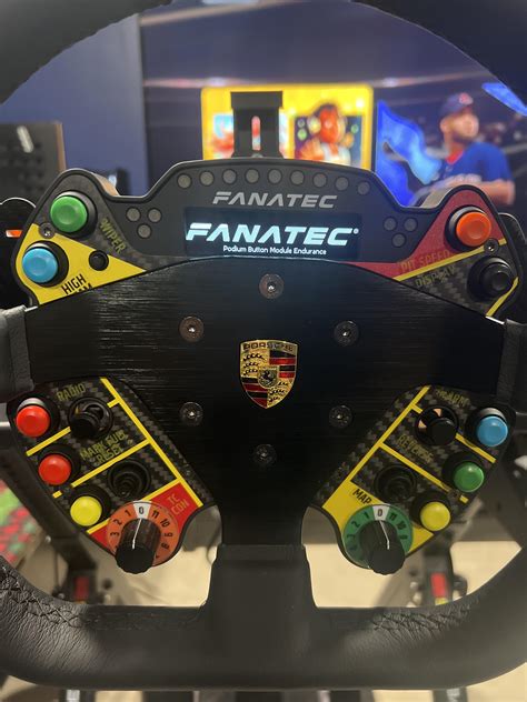 Fanatec Podium Porsche Gt R Sim Racing Wheel Review Off