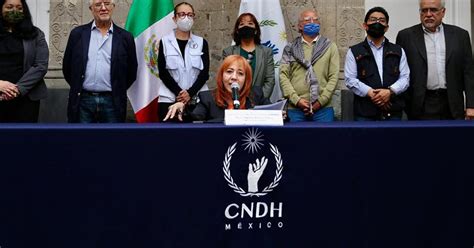 Titular De La Cndh Denuncia Amenazas De Muerte En Su Contra Por Caso