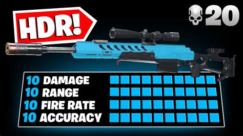 The One Shot Sniper In Warzone Best Hdr Class Setup Kill