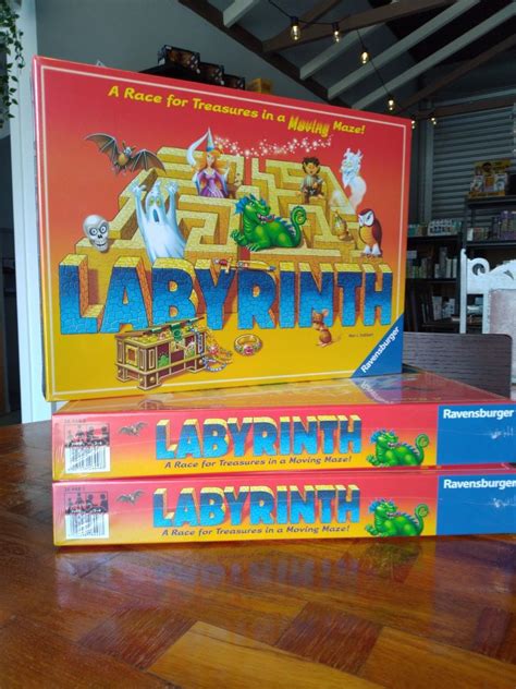 Labyrinth board game Labyrinth Board Game, Play Table, Lurks ...