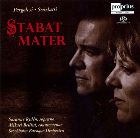 Best Buy Pergolesi Stabat Mater Scarlatti Stabat Mater Super Audio