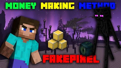 New Money Making Method 10mhour Fakepixel Minecraft Skyblock