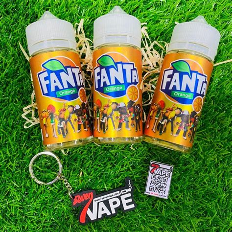 Fanta Orange Freebase 100ml แท้ แฟนต้าออเรนจ์ กลิ่นส้ม นิโคตินฟรี