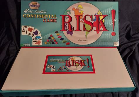 RISK Board Game 1959 1ST Edition Classic Reproduction | Etsy