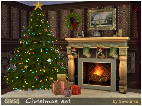 Sims 4 CC S The Best Christmas Set By Severinka