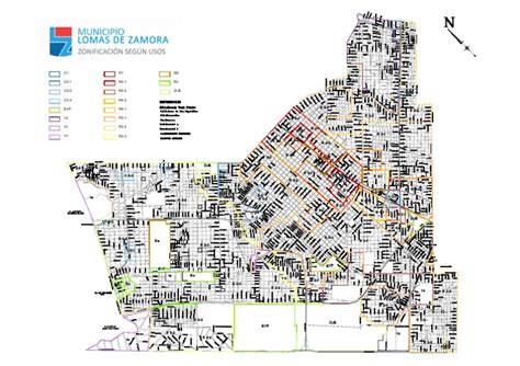 Plano Zonificacion Lomas de Zamora | PDF