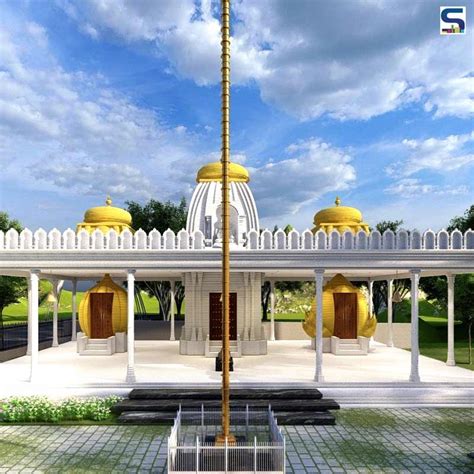 The Worlds First 3d Printed Temple In Telangana Sr News Update