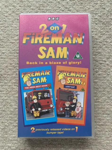 Fireman Sam The Hero Next Door Lost Cat Vhs On Vhs Excellent