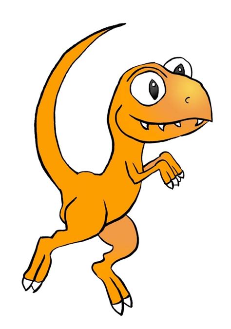 Raptor Cartoon Images Clipart Dinosaur Raptor Velociraptor Cartoon