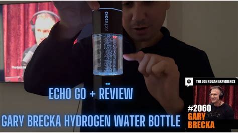 Echo Go Hydrogen Water Bottle Review 2024 Gary Brecka Recommended