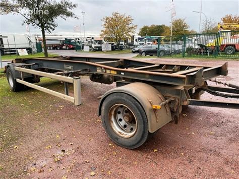 H Ffermann Hsa Container Chassis Trailer For Sale Germany Selm