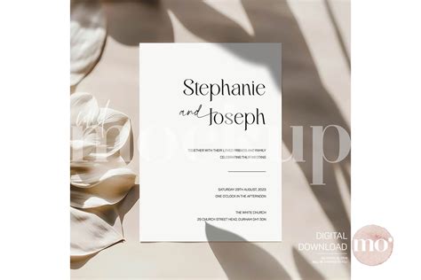 Invitation Mockup | Product Mockups ~ Creative Market