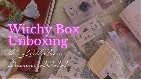 Mystery Box Unboxing Witchy Unboxing The Lilith Store