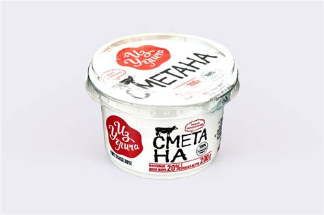 Сметана 20% «Из Углича», 200 г – купить по приятной цене с доставкой на ...