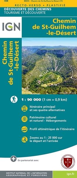 Chemin De St Guilhem Le D Sert F D Ration Fran Aise De La Randonn E