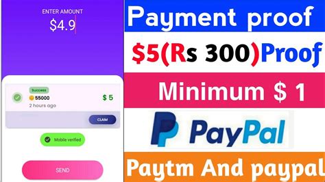 PayPal Earning Apps Live Payment Proof Today Paypal Earning Apps