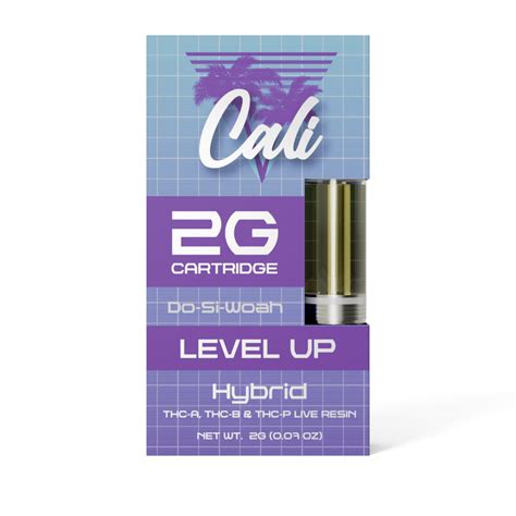 Cali Extrax Level Up Live Resin Thca Vape Cartridge G