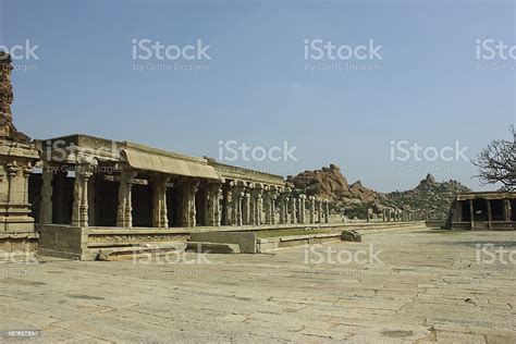 Vittal Temple Complex In Hampi Karnataka India Stock Photo - Download ...