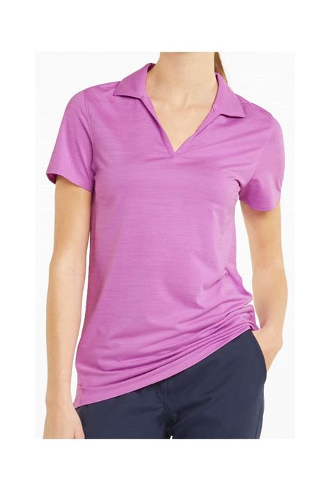 Puma Ladies Cloudspun Coast Polo Shirt Golfonline