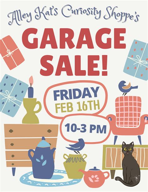 Indoor Garage Sale — Alley Kat's Curiosity Shoppe