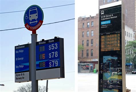 Bus Arrival Sign · NYC311