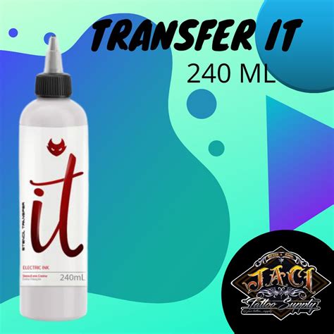 Stencil Transfer It Electric Ink Tattoo Ml Escorrega O Pre O