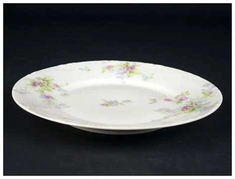 Theodore Haviland Salad Plate Antique Limoges Schleiger Pink