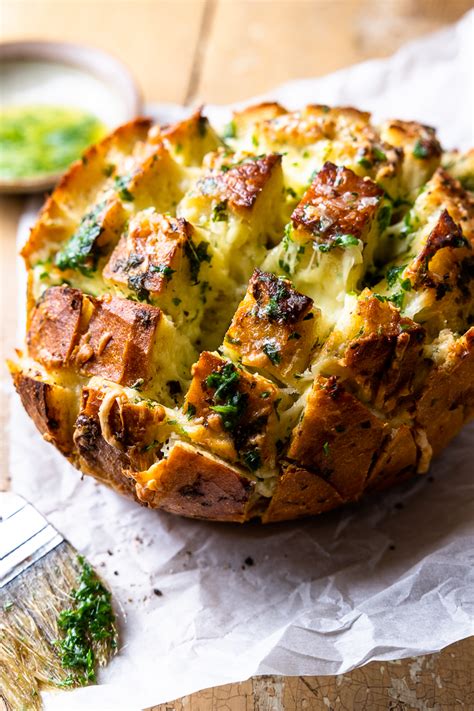 Cheesy Roasted Garlic Pull Apart Bread Modern Farmhouse Eats